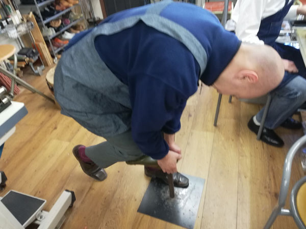 Kさん初めての靴作り