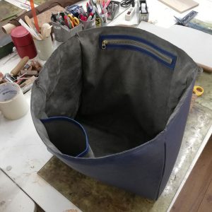 特注オーダーリュック 本体内装