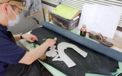 mr sk Leather cutting