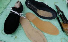 ｍr mk black suede tyrolean shoes 11