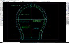 帯マチショルダー　cad型紙（胴・捨てマチ）