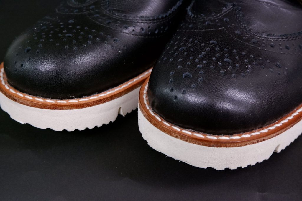 intrecciato shoes complete イントレチャートシューズ　完成 4