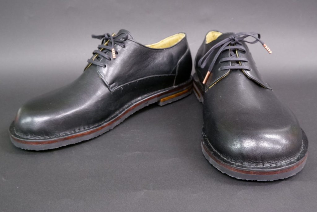 intrecciato shoes complete イントレチャートシューズ　完成 4