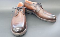 mr ky hand-dyed shoes Kさん手染め靴　完成 6
