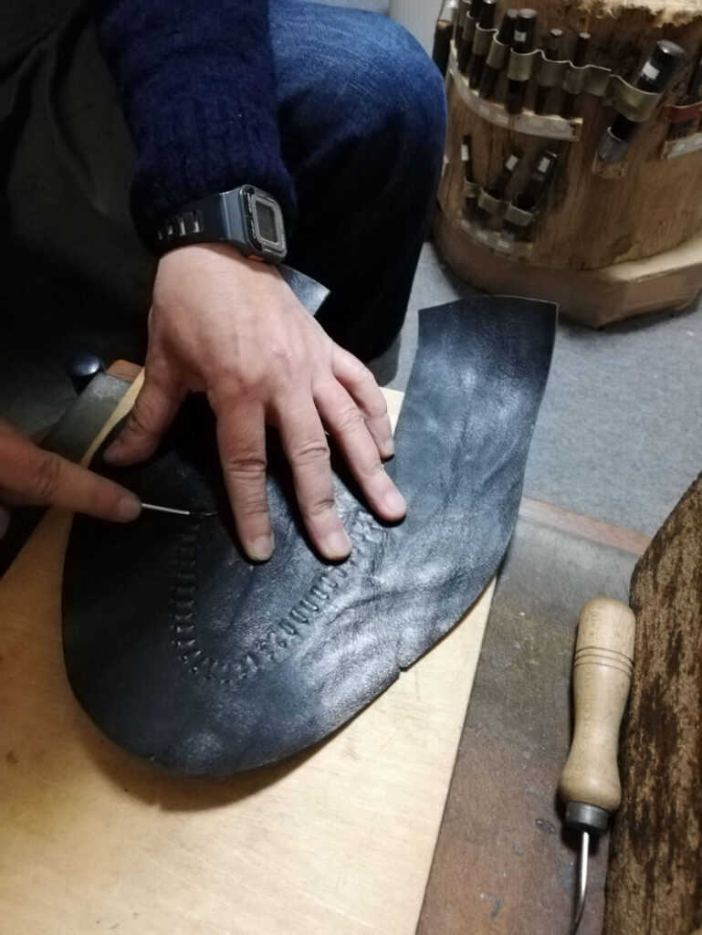 SKさんローファースキンステッチ2